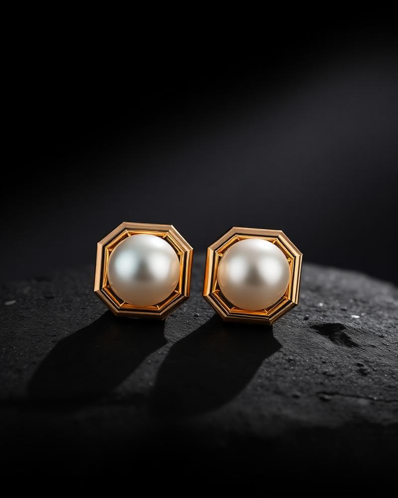 Evensong Pearl Studs